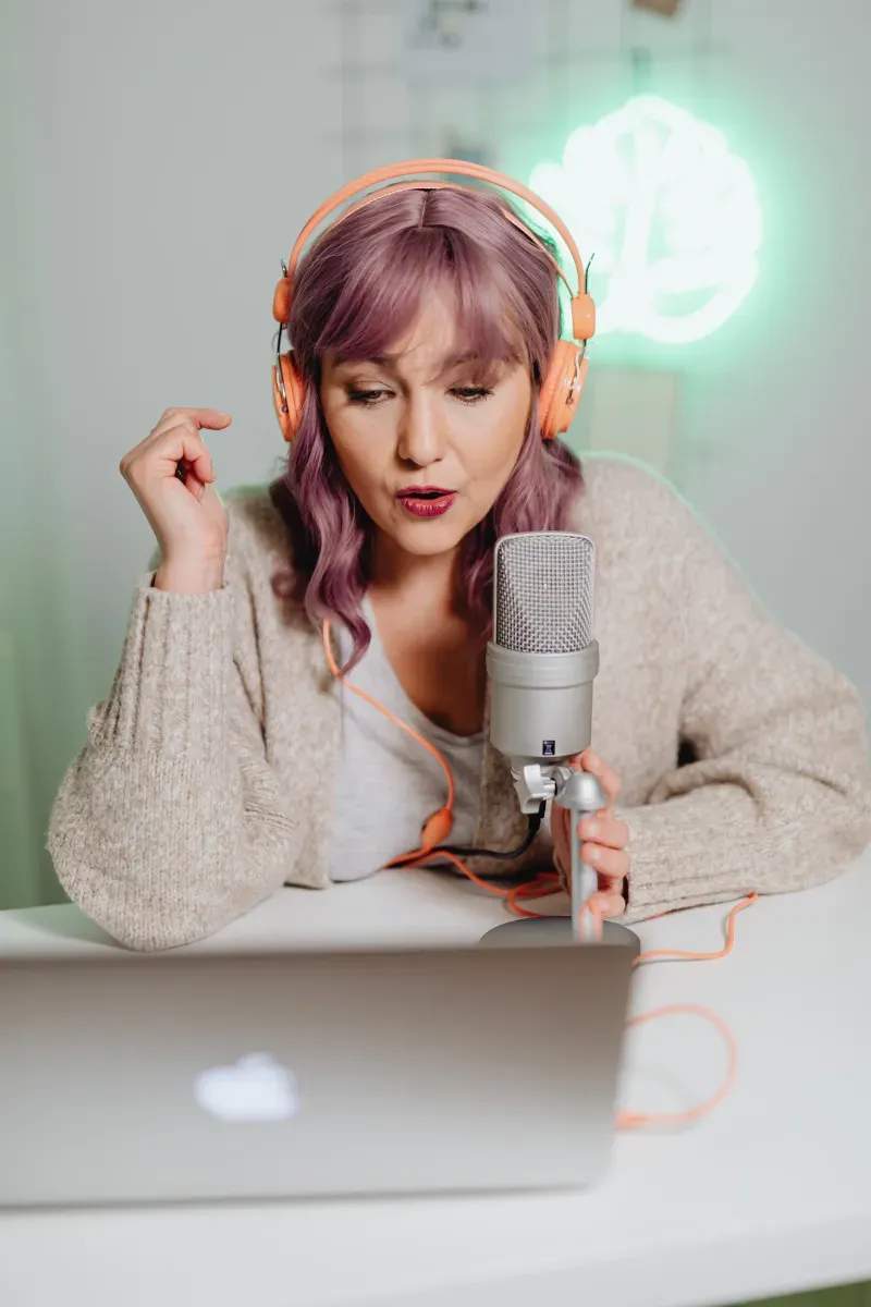 Podcast video capture
